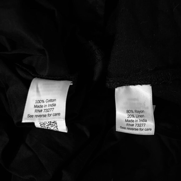 Sonoma Linen Blend Midi Dress XL - Picture 13 of 13